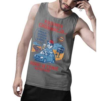 TANK TOP WAKACYJNY Kierunek Chorwacja